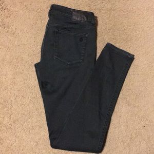 Volcom volstone legging fit, size 3, green gray